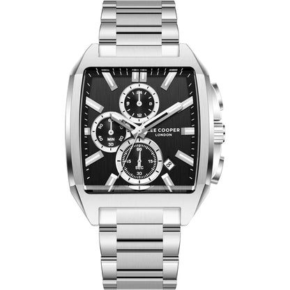 LEE COOPER Men's MULTIFUNCTION Black Dial Watch LC08344.350