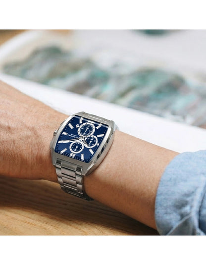 LEE COOPER Men's MULTIFUNCTION Dark Blue Dial Watch LC08344.390