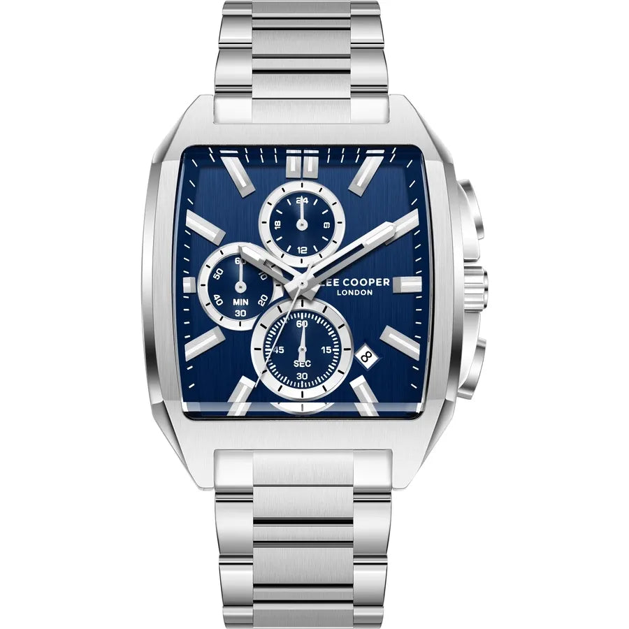 LEE COOPER Men's MULTIFUNCTION Dark Blue Dial Watch LC08344.390