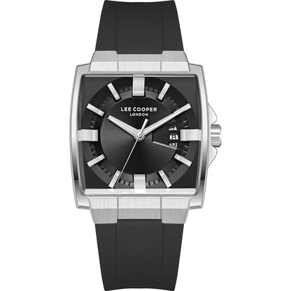 LEE COOPER Men's DATE Black Dial Watch LC08349.351