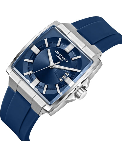 LEE COOPER Men's DATE Dark Blue Dial Watch LC08349.399