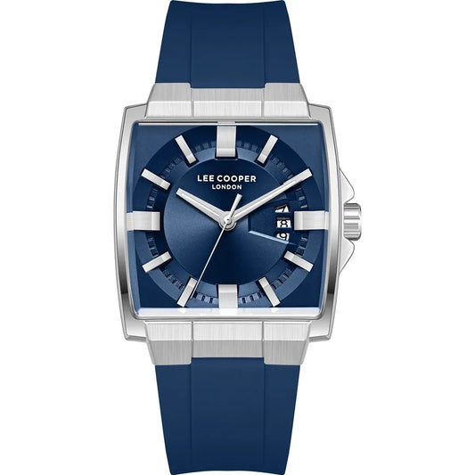 LEE COOPER Men's DATE Dark Blue Dial Watch LC08349.399