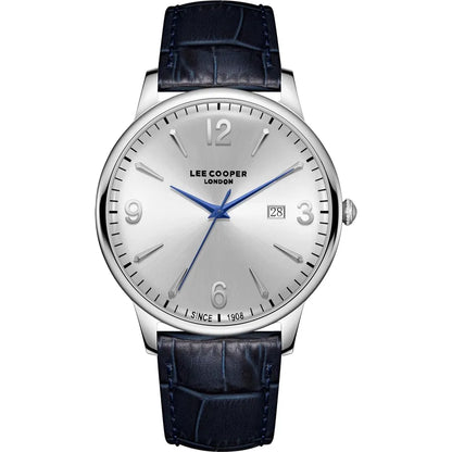 LEE COOPER Men's 3H Silver Dial Watch LC08379.339