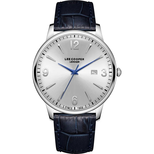 LEE COOPER Men's 3H Silver Dial Watch LC08379.339