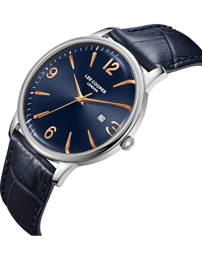 LEE COOPER Men's 3H Dark Blue Dial Watch LC08379.399