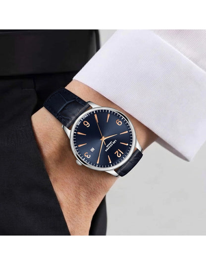 LEE COOPER Men's 3H Dark Blue Dial Watch LC08379.399