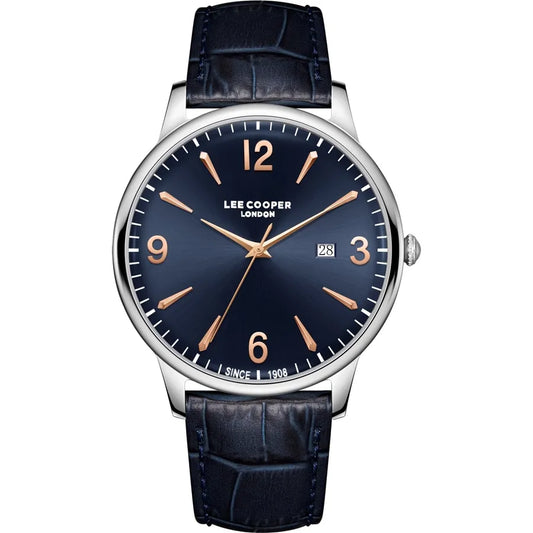 LEE COOPER Men's 3H Dark Blue Dial Watch LC08379.399