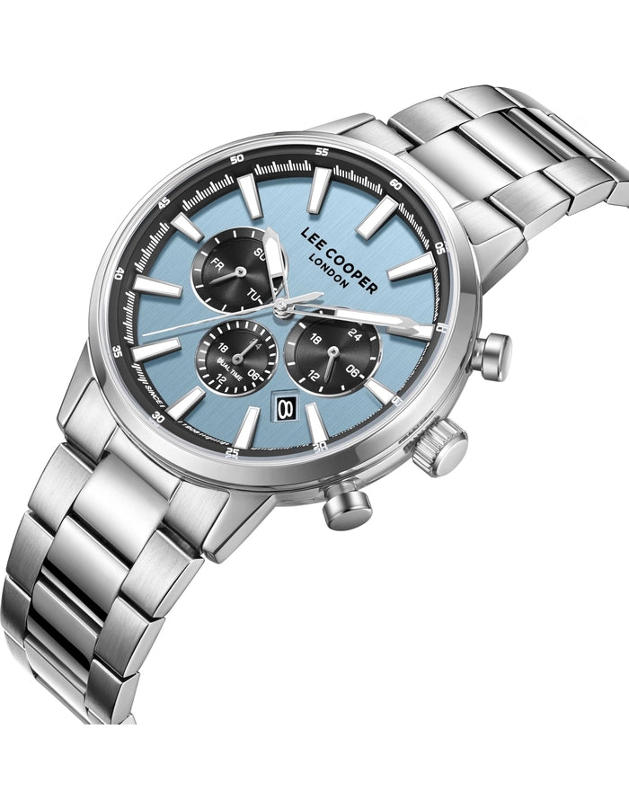 LEE COOPER Men's MULTIFUNCTION Blue Dial Watch LC08382.300