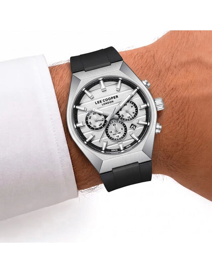 LEE COOPER Men's MULTIFUNCTION Silver Dial Watch LC08388.331