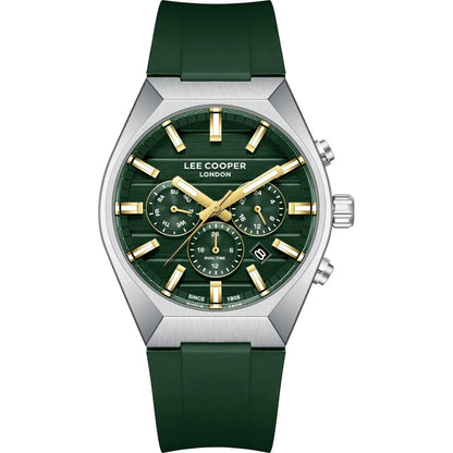 LEE COOPER Men's MULTIFUNCTION Dark Green Dial Watch LC08388.375