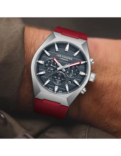 LEE COOPER Men's MULTIFUNCTION Grey Dial Watch LC08388.398