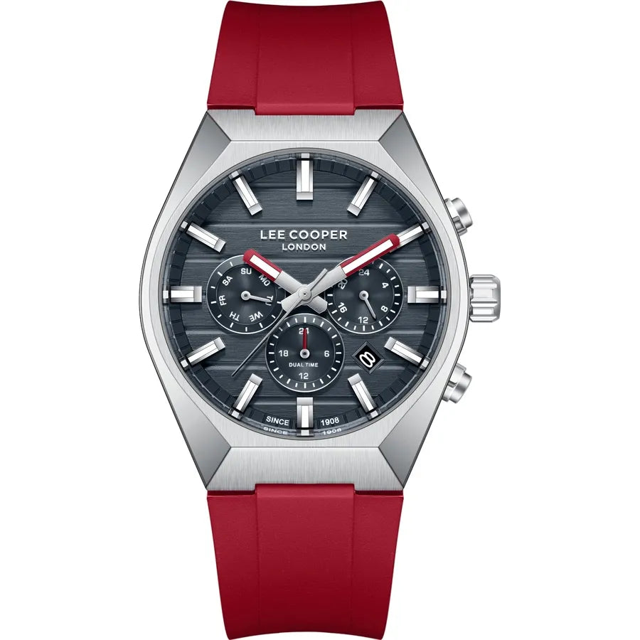 LEE COOPER Men's MULTIFUNCTION Grey Dial Watch LC08388.398