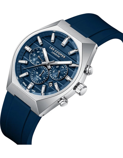LEE COOPER Men's MULTIFUNCTION Dark.Blue Dial Watch LC08388.399