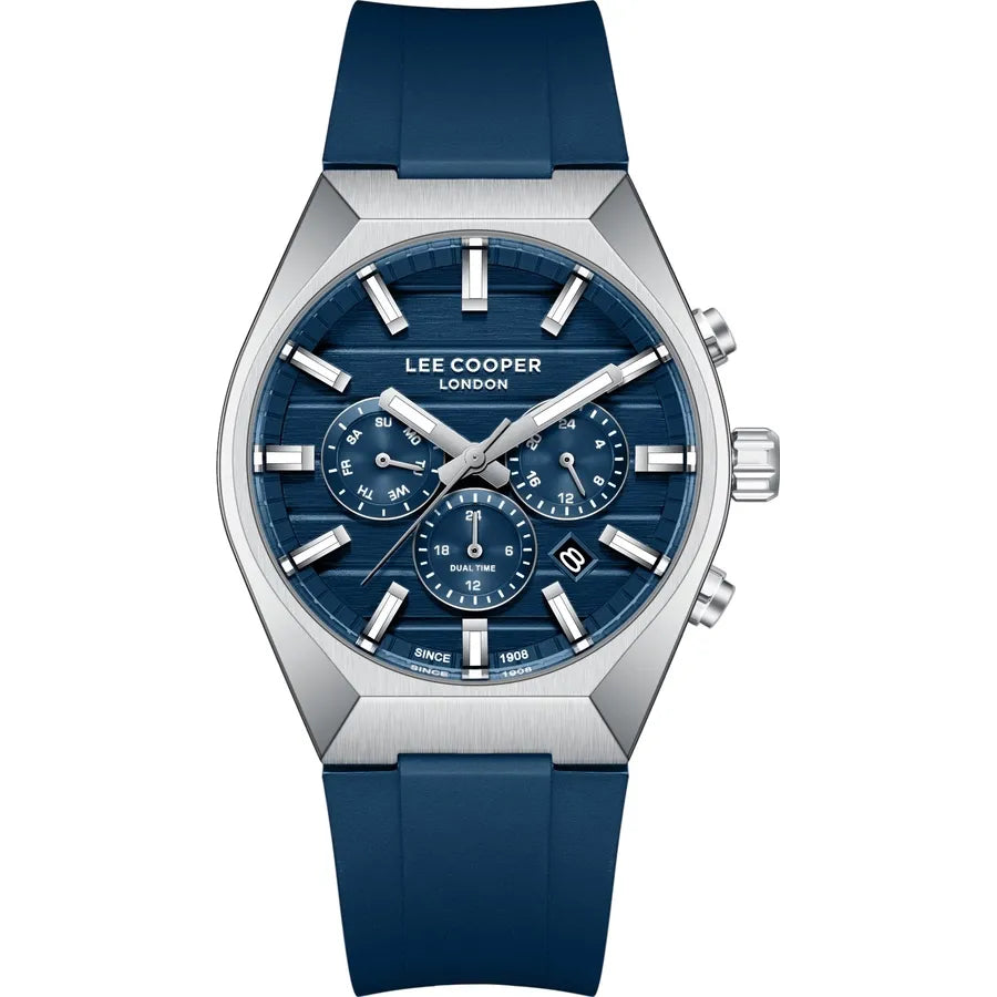 LEE COOPER Men's MULTIFUNCTION Dark.Blue Dial Watch LC08388.399