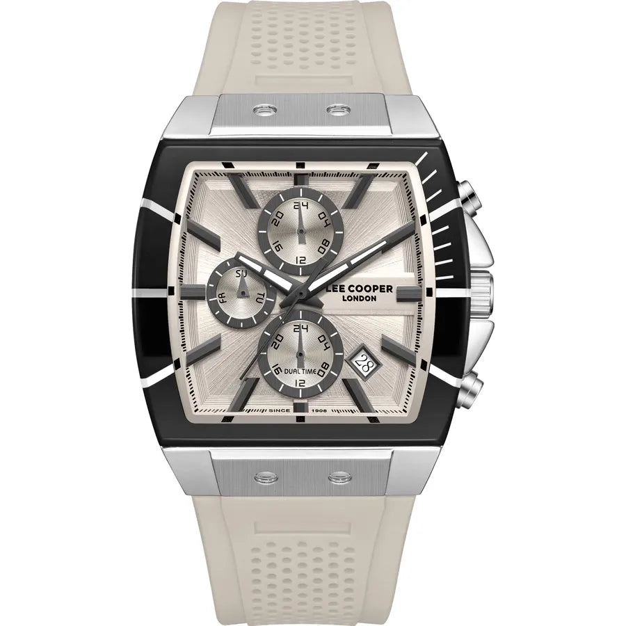 LEE COOPER Men's MULTIFUNCTION Grey Dial Watch LC08399.366