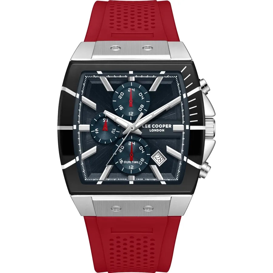 LEE COOPER Men's MULTIFUNCTION Dark Blue Dial Watch LC08399.398