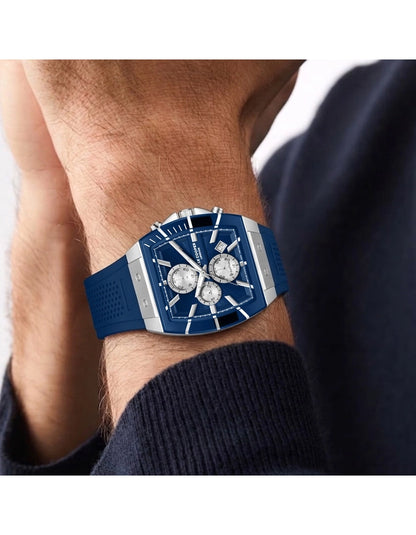 LEE COOPER Men's MULTIFUNCTION Dark Blue Dial Watch LC08399.399