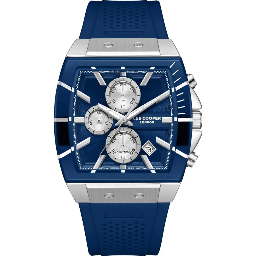 LEE COOPER Men's MULTIFUNCTION Dark Blue Dial Watch LC08399.399