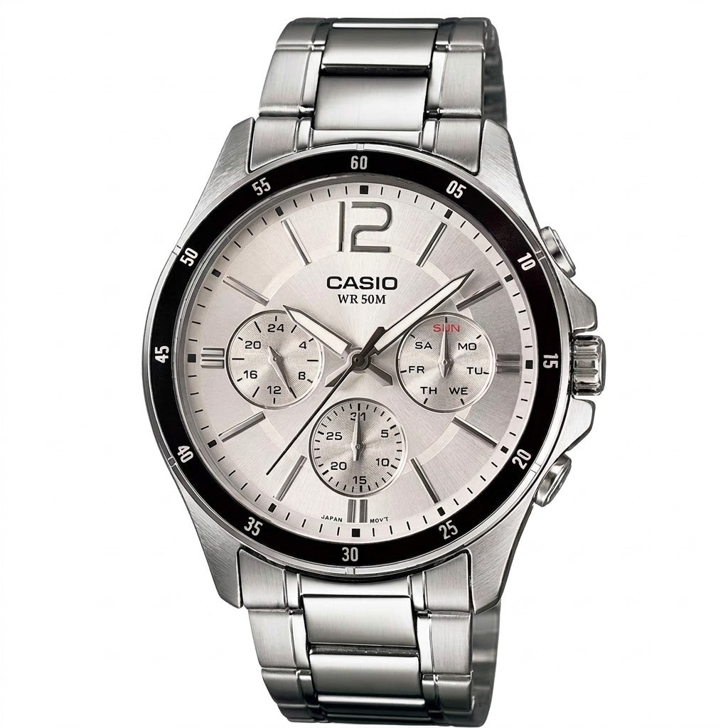 CASIO ANALOG MULTI FUNCTION MEN'S WATCH MTP-1374D-7AVDF