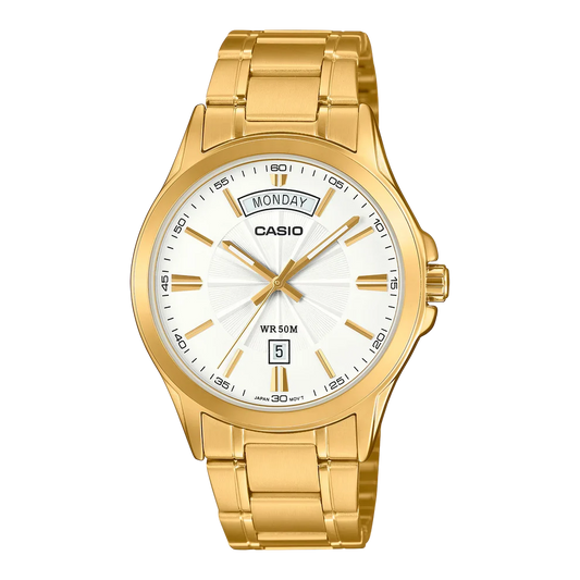 CASIO ANALOG MEN WATCH MTP-1381GD-7AVDF