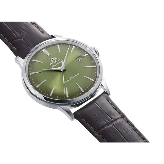 ORIENT BAMBINO GREEN DIAL MEN' WATCH RA-AC0029E