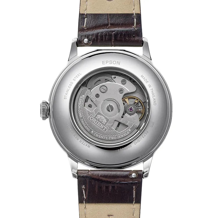 Orient Bambino Purple Dial Men's Watch RA-AC0032V
