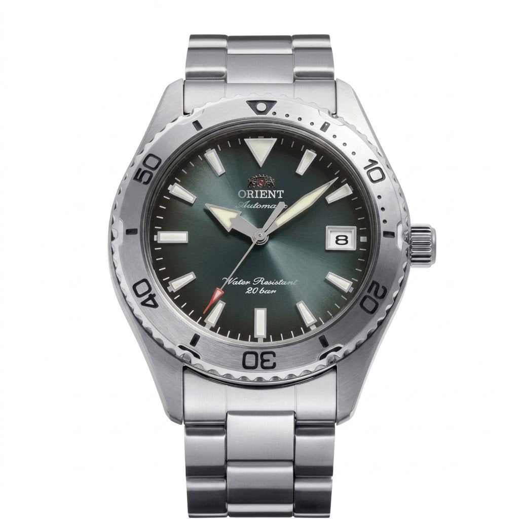 Orient Mako Green Dial Men's Watch RA-AC0Q13E