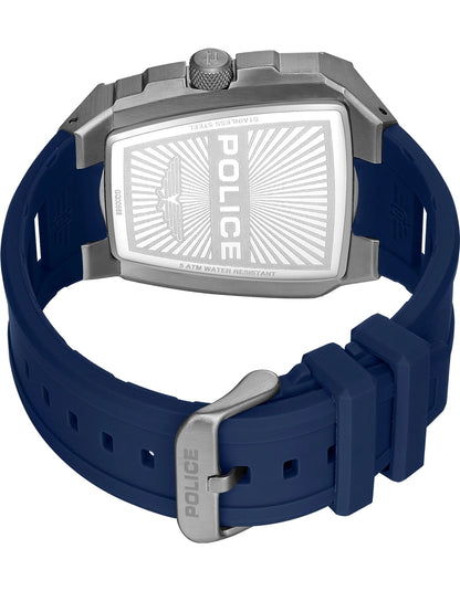 POLICE TOUGH GEAR Men's Analog Blue Dial Watch PEWGQ0056806