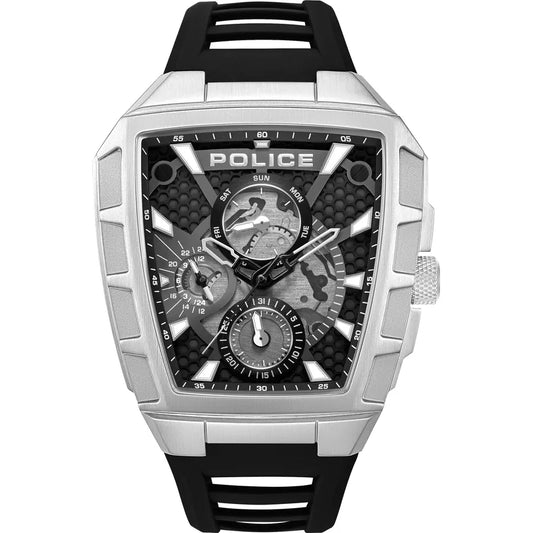 POLICE TOUGH GEAR Men's Analog Black Dial Watch PEWGQ0056809