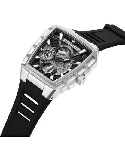 POLICE TOUGH GEAR Men's Analog Black Dial Watch PEWGQ0056809