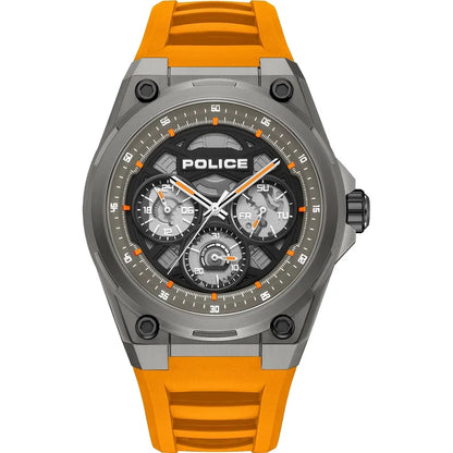POLICE DOMINION Men's Analog Black Dial Watch PEWGQ0093802