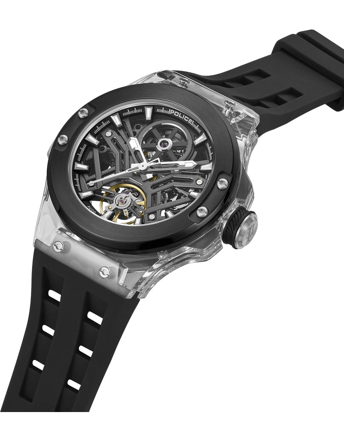POLICE CYCLONE Men's Analog Grey Dial Watch PEWGR0082203