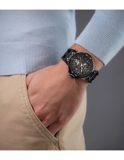 POLICE CYCLONE Men's Analog Grey Dial Watch PEWGR0082203