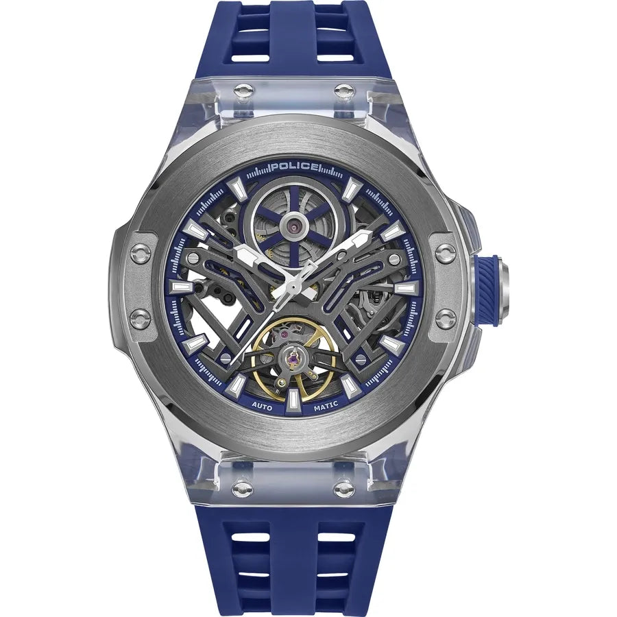POLICE CYCLONE Men's Analog Grey Dial Watch PEWGR0082204