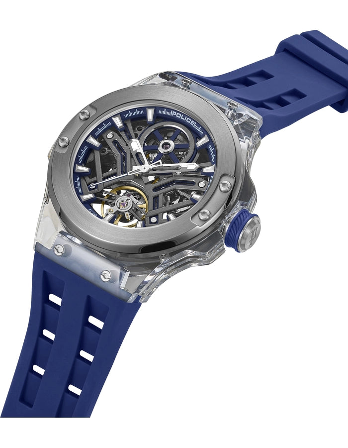 POLICE CYCLONE Men's Analog Grey Dial Watch PEWGR0082204