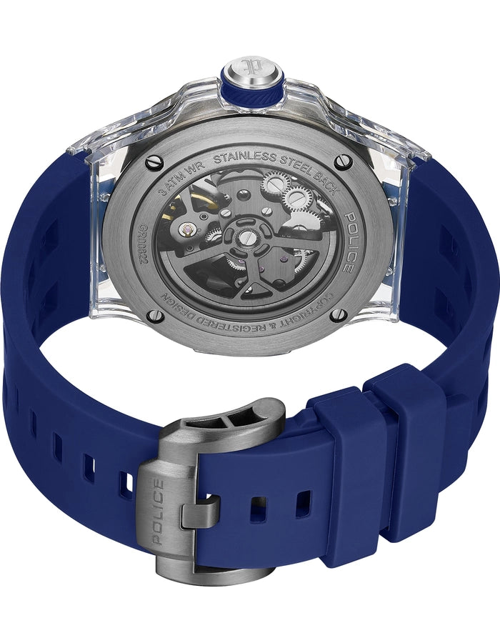 POLICE CYCLONE Men's Analog Grey Dial Watch PEWGR0082204