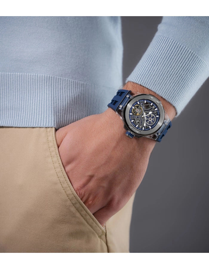 POLICE CYCLONE Men's Analog Grey Dial Watch PEWGR0082204