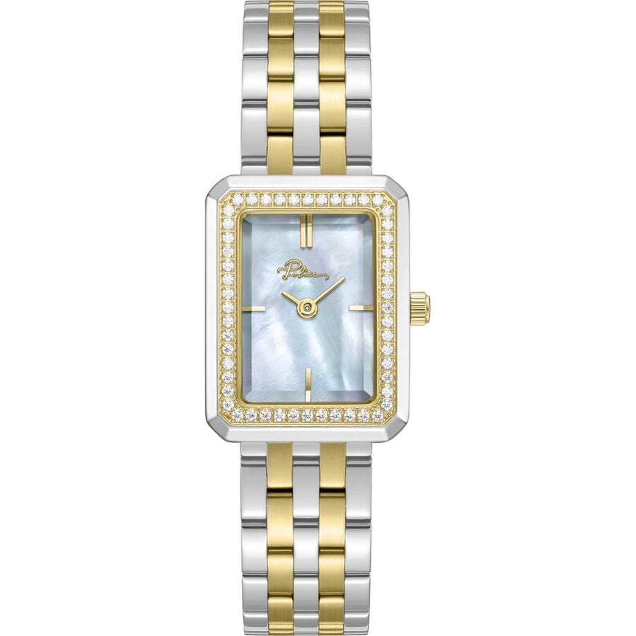 POLICE ULOYA Women's Analog Silver Dial Watch PEWLG2241101