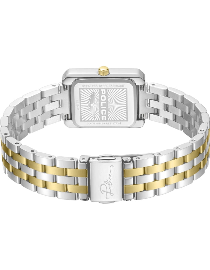 POLICE ULOYA Women's Analog Silver Dial Watch PEWLG2241101