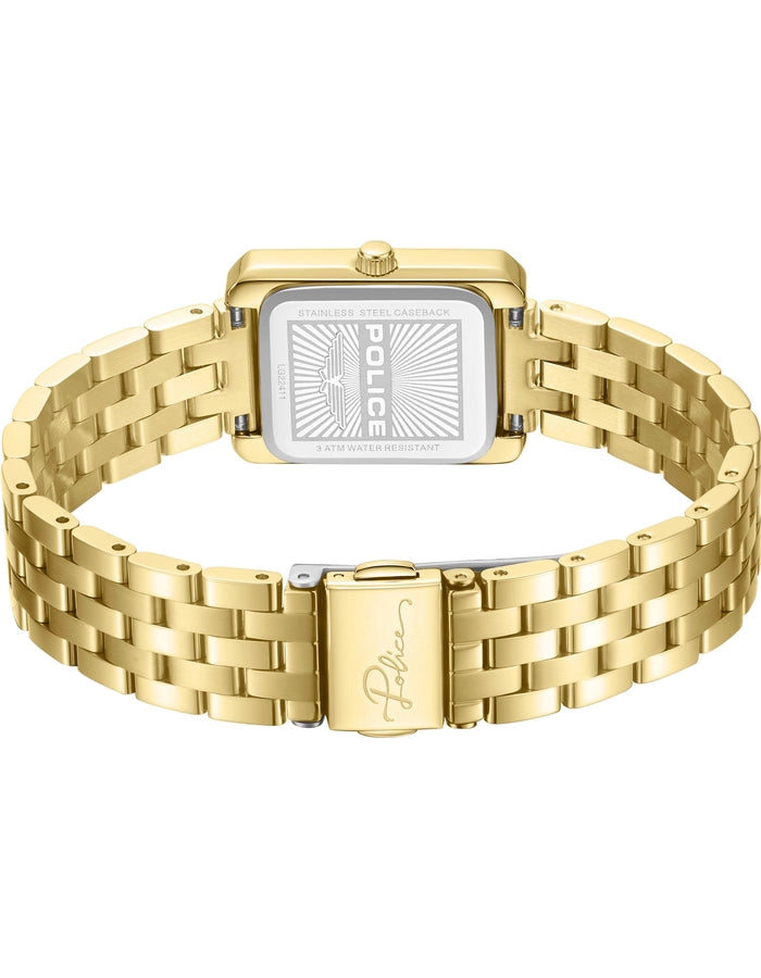 POLICE ULOYA Women's Analog Green Dial Watch PEWLG2241102