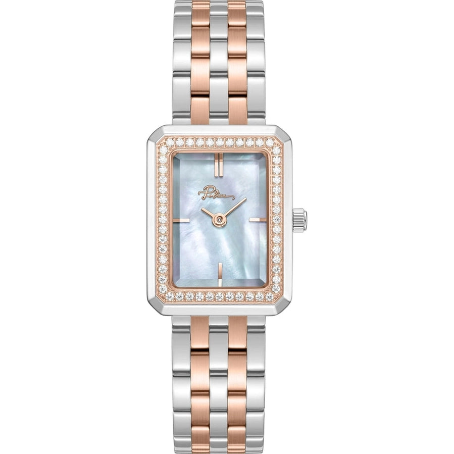 POLICE ULOYA Women's Analog Silver Dial Watch PEWLG2241103