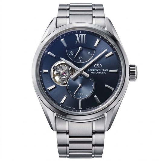 Orient Star Automatic Blue Dial Watch RE-BY0010L00B