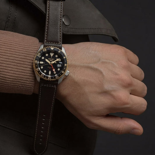 Seiko Men's New5Sports Automatic GMT SKX Watch SSK036K1