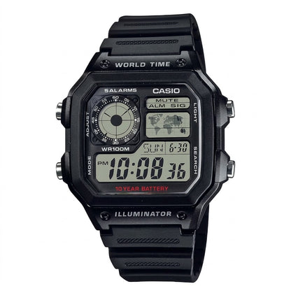 CASIO Digital Men Watch AE-1200WH-1AVDF