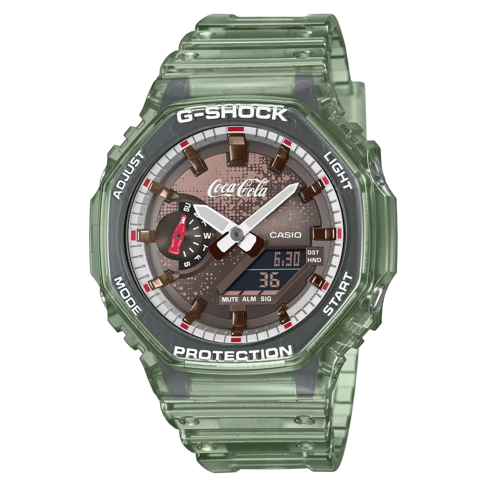 G-SHOCK COCA COLA COLLABORATION MODEL GA-2100CC-3ADR