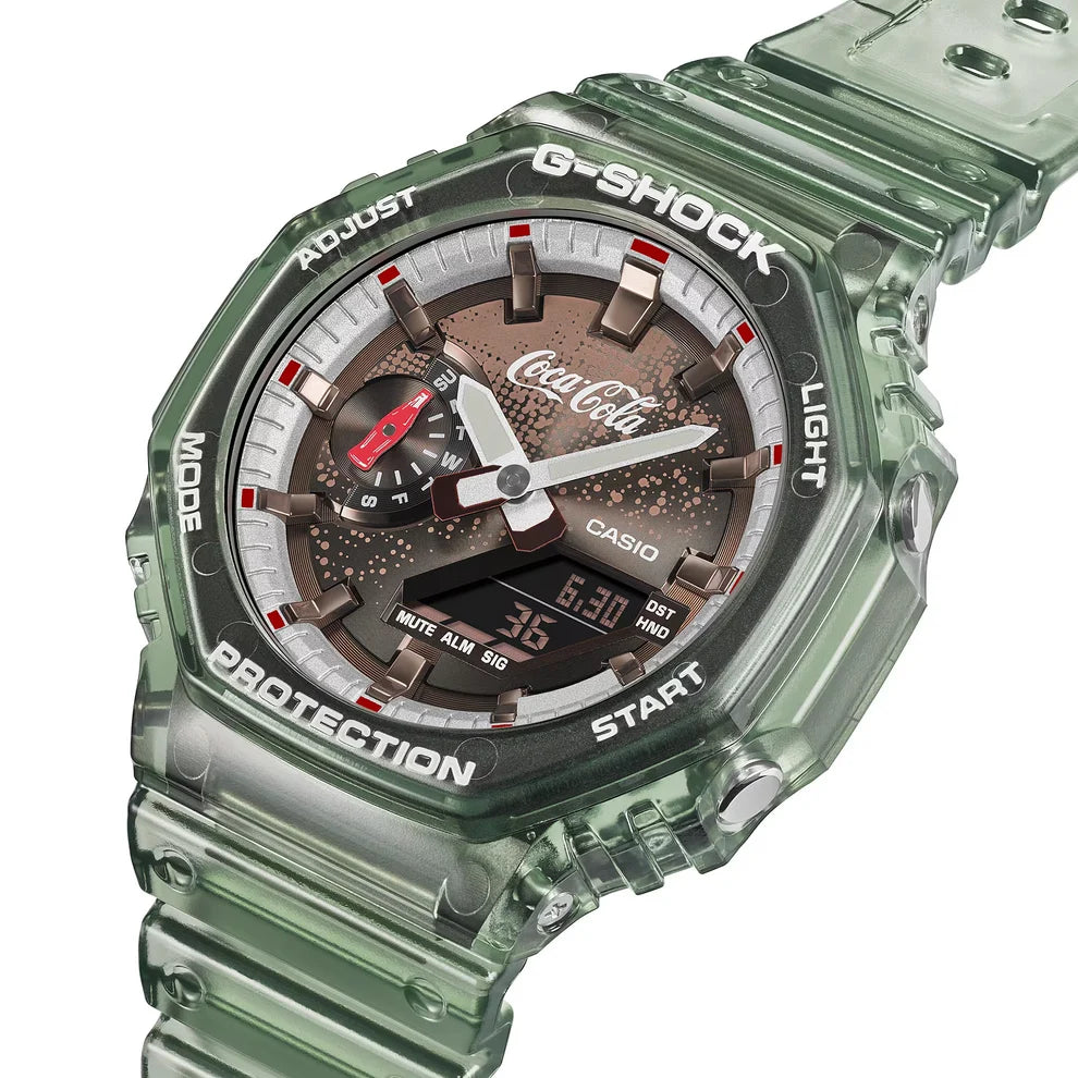 G-SHOCK COCA COLA COLLABORATION MODEL GA-2100CC-3ADR