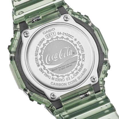 G-SHOCK COCA COLA COLLABORATION MODEL GA-2100CC-3ADR