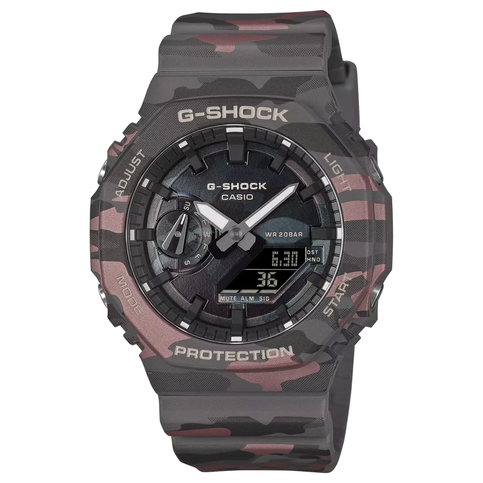 G-SHOCK Camouflage Men Casual Watch GA-2100CMD-8ADR