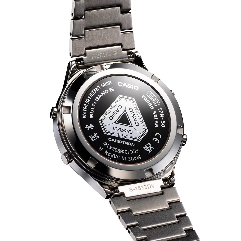LIMITED-EDITION RE-CREATION OF THE CASIOTRON TRN-50-2ADR