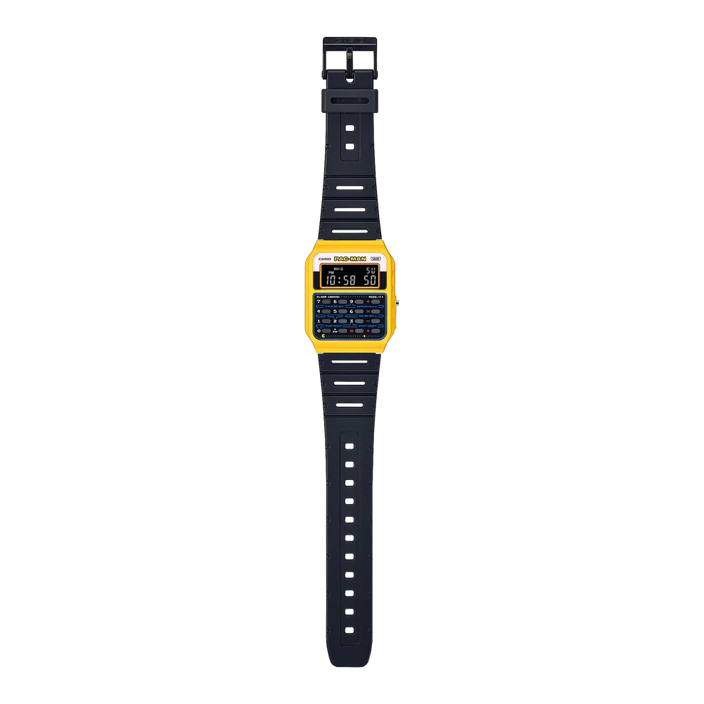 CASIO UNISEX PAC-MAN COLLABORATION MODEL CA-53WPC-1BDR
